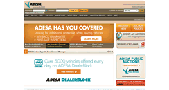 Desktop Screenshot of adesa.ca
