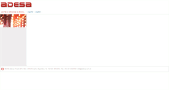 Desktop Screenshot of adesa.com.ar