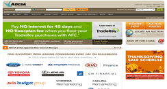 Desktop Screenshot of adesa.com
